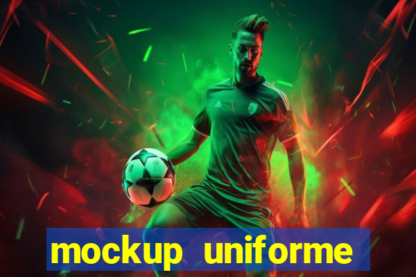 mockup uniforme futebol psd free